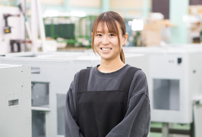 装置組立課 鈴木 あおいさん